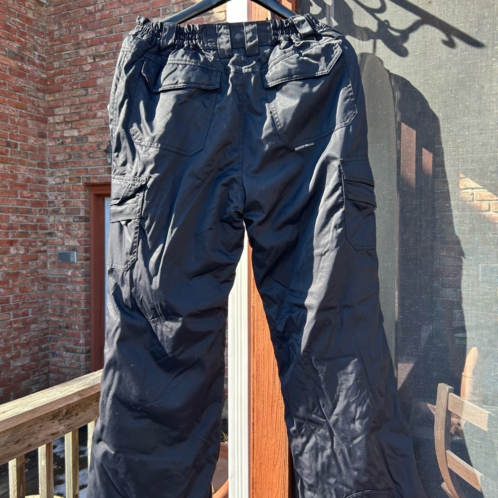 Men's Black Rip Zone🇨🇦 Ski/Boarding Pant XLCargo style.